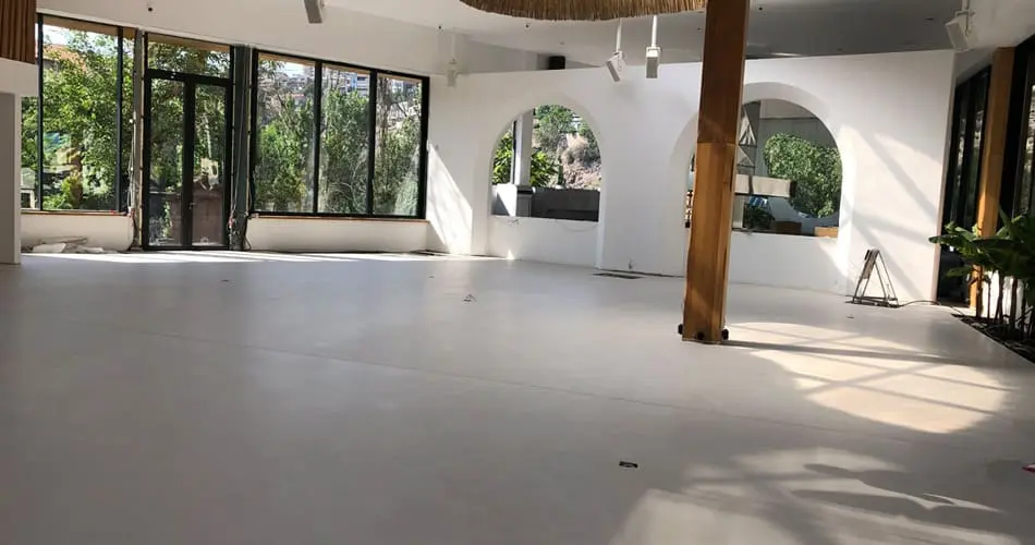 Դեկորատիվ ԼՈՖԹ հատակի կառուցում